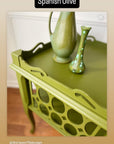Mineral paint, shade Spanish Olive, One Hour Enamel