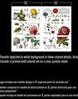 Decor Transfer Vintage Botanical