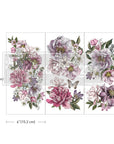 Decor Transfers Transfer, Dreamy Florals 45 x 30 cm