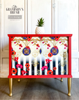Decoupage fiber paper Cece Fashion & Flora 48 x 76 cm