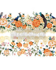 Print by Cece Pheasants & Peonies