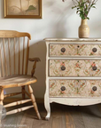 A1 Decoupage fiber paper Bold Blooms - 60 x 85 cm