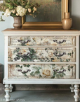 A1 Decoupage fiber paper Bold Blooms - 60 x 85 cm