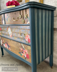 Print by Cece Pheasants & Peonies