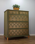 Transfer Kacha Gold Damask