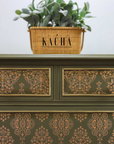 Transfer Kacha Gold Damask