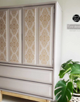 Transfer Kacha Gold Damask