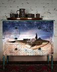 A1 Decoupage fiber paper Bold Blooms - 60 x 85 cm