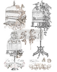 Decor Transfers La Voliere