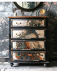 A1 Decoupage fiberpapper Aged Machinery Elegance - 60 x 85 cm