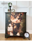 A1 Decoupage fiber paper Bold Blooms - 60 x 85 cm