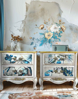 Sapphire Wings - Decoupage kuitupaperisetti 49x76 cm - 3 kpl