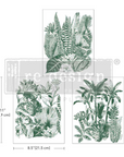 Middy Transfers - Green Foliage