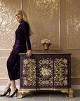 Decor Transfer Kacha Gold Manor Swirls