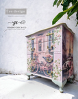 Decoupage fiber paper Origami Love 48 x 76 cm