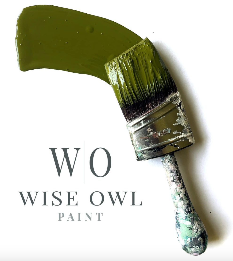 Mineral paint, shade Spanish Olive, One Hour Enamel
