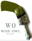 Mineral paint, shade Spanish Olive, One Hour Enamel