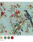 A1 Decoupage kuitupaperi The Velvet Nest - 60 x 85 cm
