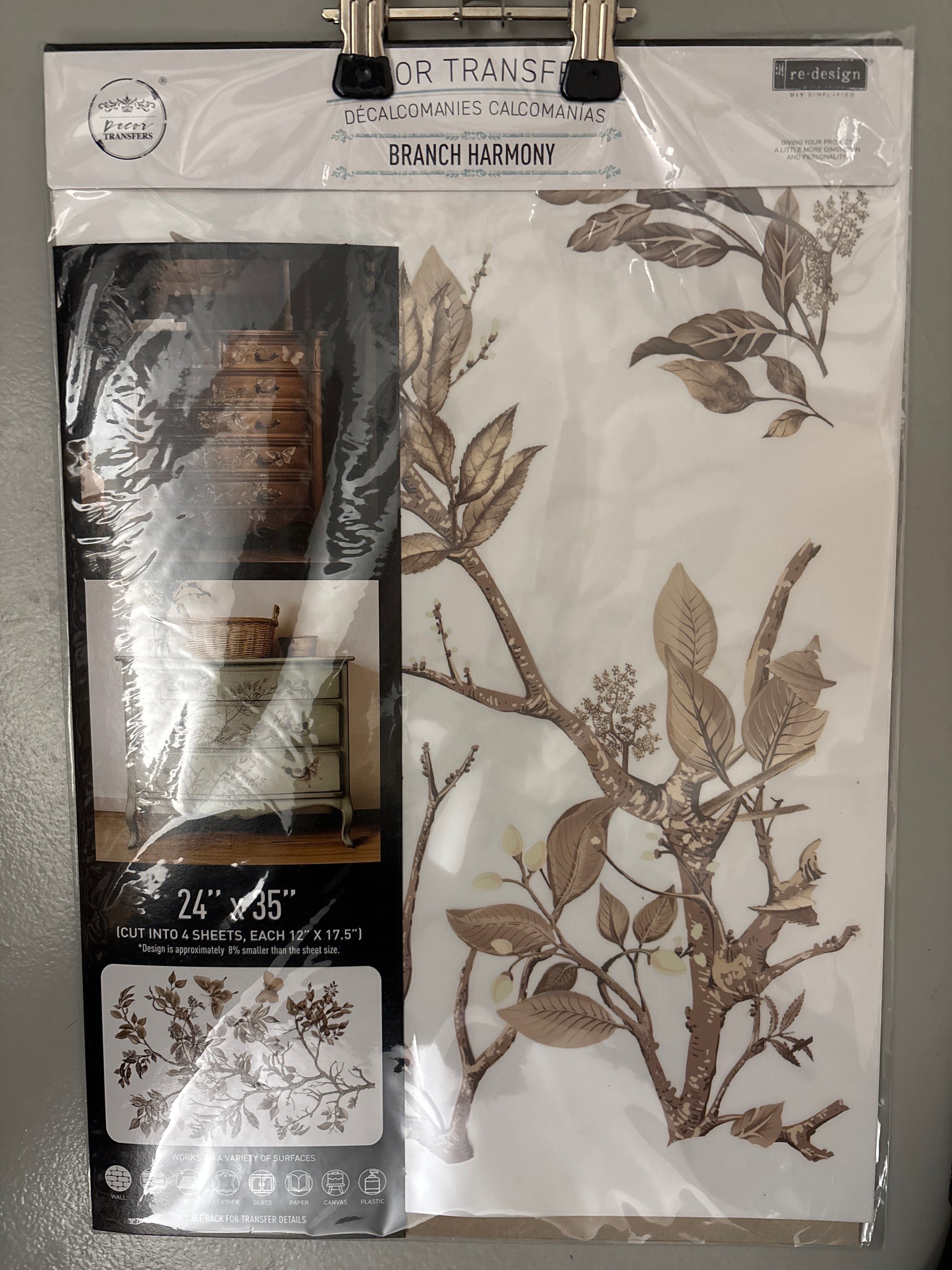 Decor Transfers® Siirtokuva -  Branch Harmony