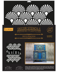 Decorative stencil Kacha DÉCOR STENCILS® Peacock - 1 pc