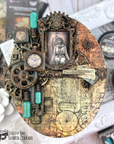 A3 Decoupage Finnabair Time Travellers 30cm x 42cm