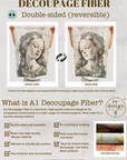 A1 Decoupage kuitupaperi Archival Notes - 60 x 85 cm
