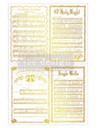 Middy Foil Transfers Kacha Yuletide Symphony