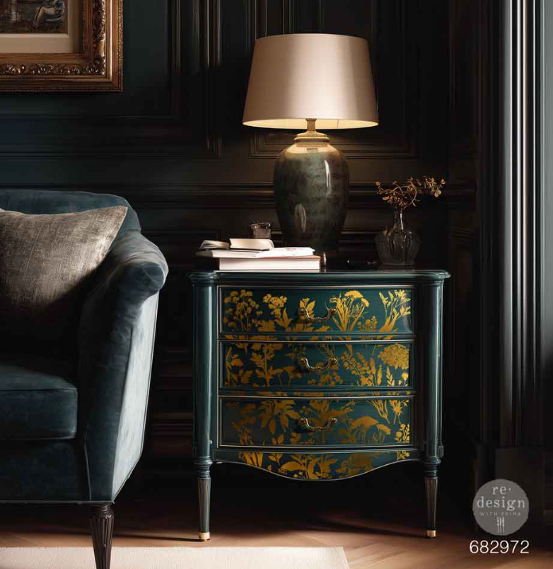 Decor Transfers Siirtokuva Luxe Foliage Kacha