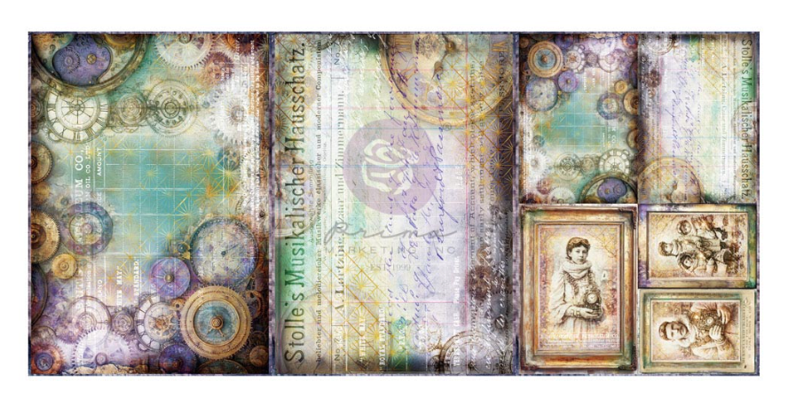 A3 Decoupage Finnabair Time Whispers