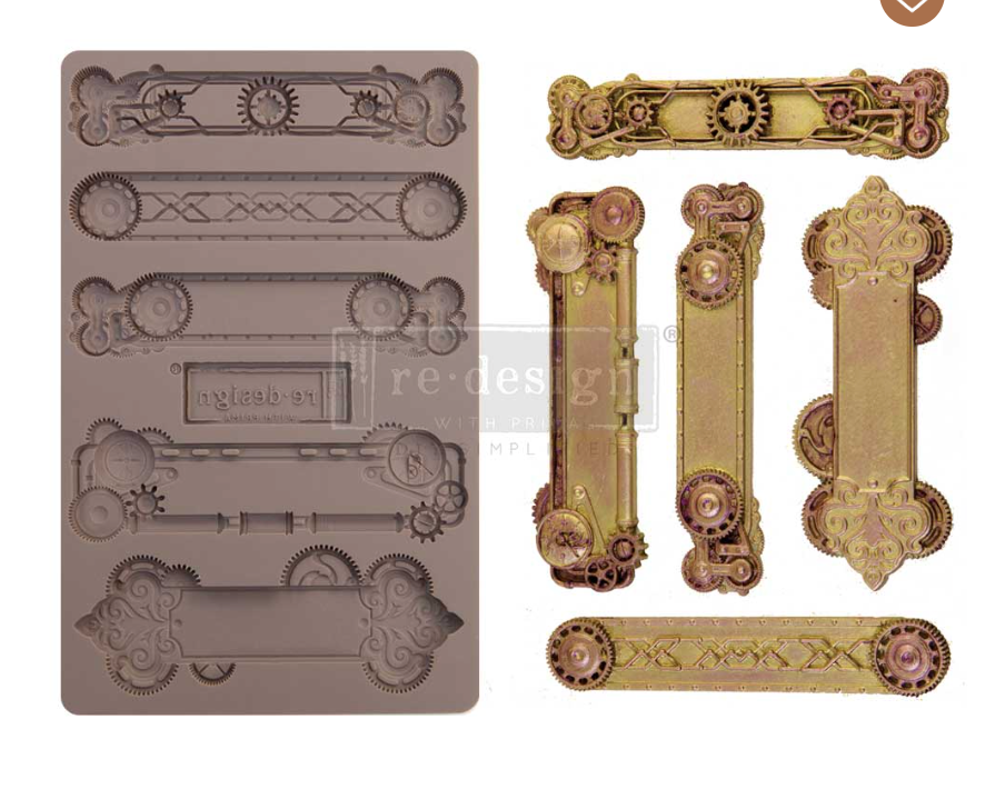Decor Moulds - Steampunk Plates